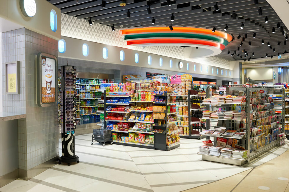 Inside an Avva Mart store aisle showing fresh produce